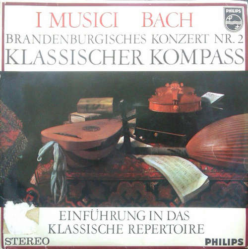 Cover I Musici, Bach* - Brandenburgisches Konzert Nr. 2 Klassischer Kompass (7) Schallplatten Ankauf