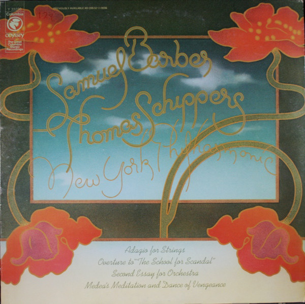 Cover Samuel Barber, Thomas Schippers, New York Philharmonic* - Music Of Samuel Barber (LP, Album, RE) Schallplatten Ankauf