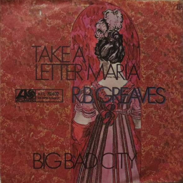 Bild R.B. Greaves - Take A Letter Maria (7, Single) Schallplatten Ankauf