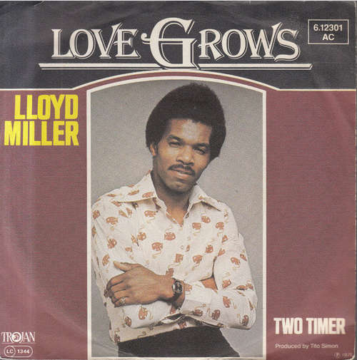 Cover Lloyd Miller (2) - Love Grows (7, Single) Schallplatten Ankauf