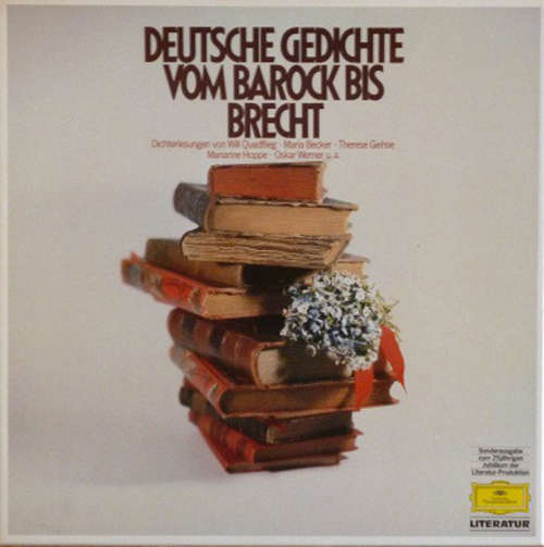 Cover Various - Deutsche Gedichte Vom Barock Bis Brecht (3xLP, Comp + Box) Schallplatten Ankauf