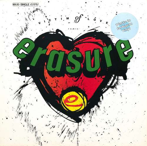 Cover Erasure - Victim Of Love (Remix) (12, Maxi, Yel) Schallplatten Ankauf