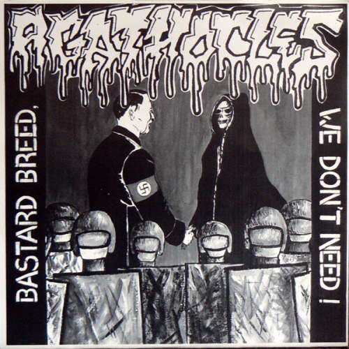 Cover Agathocles / Vomit Fall - Bastard Breed, We Don't Need! / The Mirror Of Our Society (10) Schallplatten Ankauf
