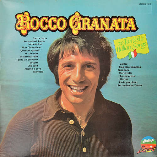 Cover Rocco Granata - 20 Fantastic Italian Songs (LP, Comp) Schallplatten Ankauf