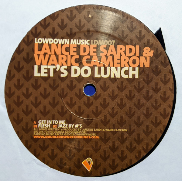 Cover Lance DeSardi & Waric Cameron - Let's Do Lunch (12) Schallplatten Ankauf