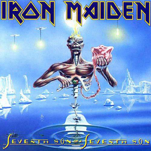 Cover Iron Maiden - Seventh Son Of A Seventh Son (LP, Album) Schallplatten Ankauf
