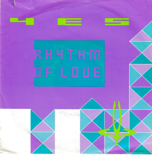 Cover Yes - Rhythm Of Love (7, Single) Schallplatten Ankauf