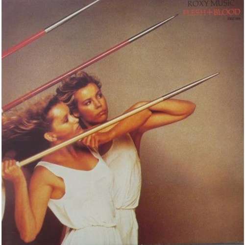 Cover Roxy Music - Flesh + Blood (LP, Album) Schallplatten Ankauf