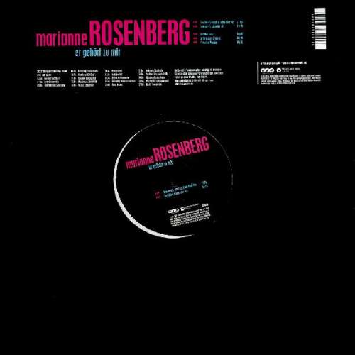 Cover Marianne Rosenberg - Er Gehört Zu Mir (12) Schallplatten Ankauf