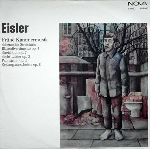Cover Hanns Eisler - Frühe Kammermusik (LP) Schallplatten Ankauf