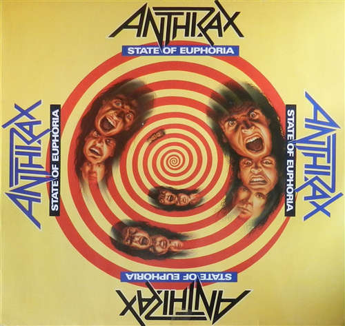 Cover Anthrax - State Of Euphoria (LP, Album) Schallplatten Ankauf