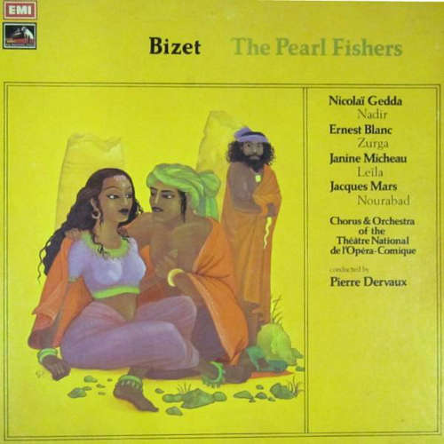 Cover Bizet* - Pierre Dervaux (2), Chorus* And Orchestra Of The Théâtre National De L'Opéra-Comique* - The Pearl Fishers (2xLP) Schallplatten Ankauf