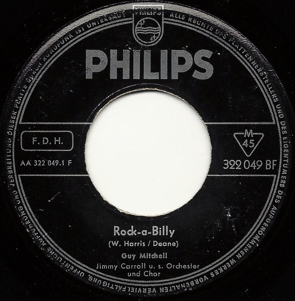 Bild Guy Mitchell - Rock-A-Billy / Hoot Owl (7, Single) Schallplatten Ankauf