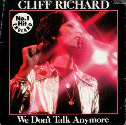 Cover Cliff Richard - We Don't Talk Anymore (7, Single) Schallplatten Ankauf