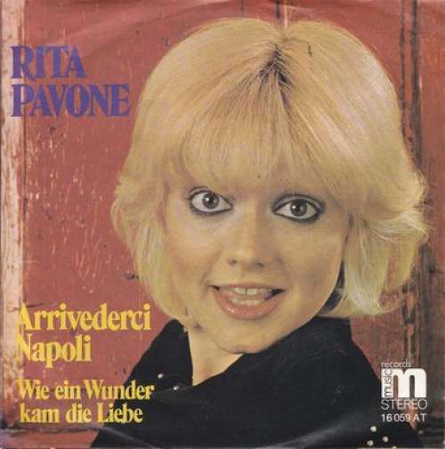 Cover Rita Pavone - Arrivederci Napoli  (7, Single) Schallplatten Ankauf