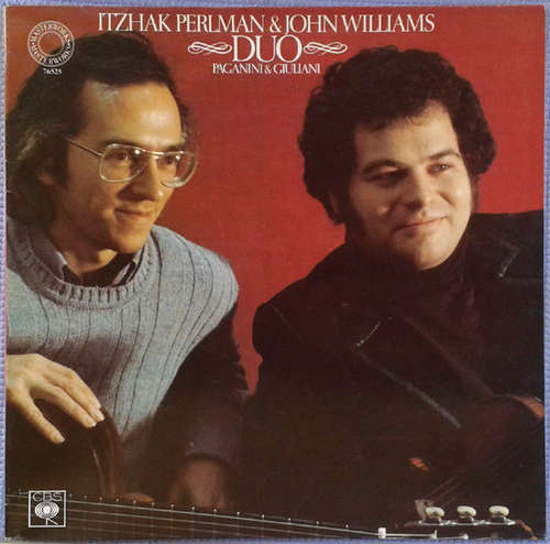 Cover Itzhak Perlman & John Williams (7) - Duo (Paganini & Giuliani: Duos For Violin And Guitar) (LP, Album) Schallplatten Ankauf