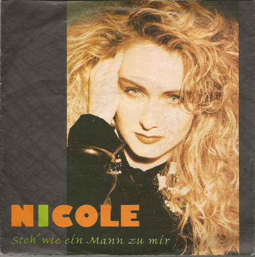Cover Nicole (2) - Steh' Wie Ein Mann Zu Mir (7, Single) Schallplatten Ankauf