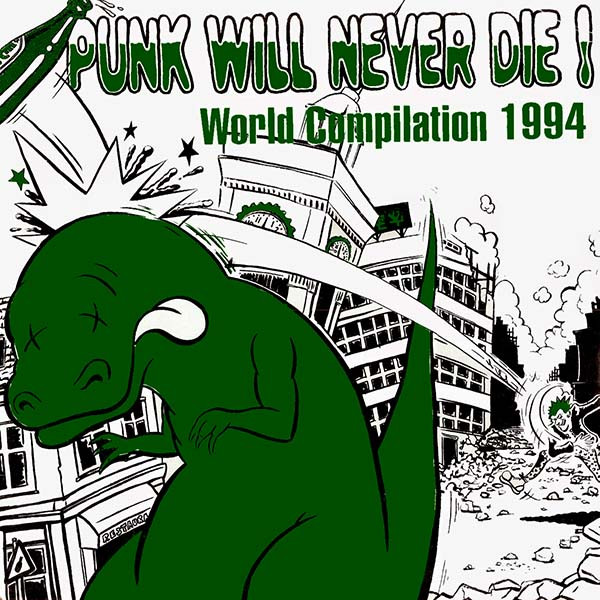 Cover Various - Punk Will Never Die! - World Compilation 1994 (LP, Comp) Schallplatten Ankauf