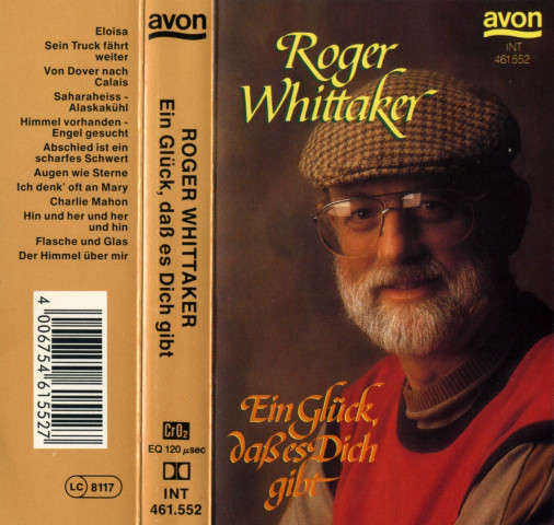 Cover Roger Whittaker - Ein Glück, Daß Es Dich Gibt (Cass, Album) Schallplatten Ankauf