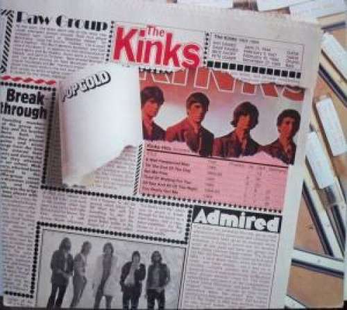 Cover The Kinks - Pop Gold (LP, Comp, Promo) Schallplatten Ankauf