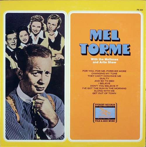 Cover Mel Torme* With The Meltones* And Artie Shaw - Mel Torme With The Meltones And Artie Shaw (LP, Comp) Schallplatten Ankauf