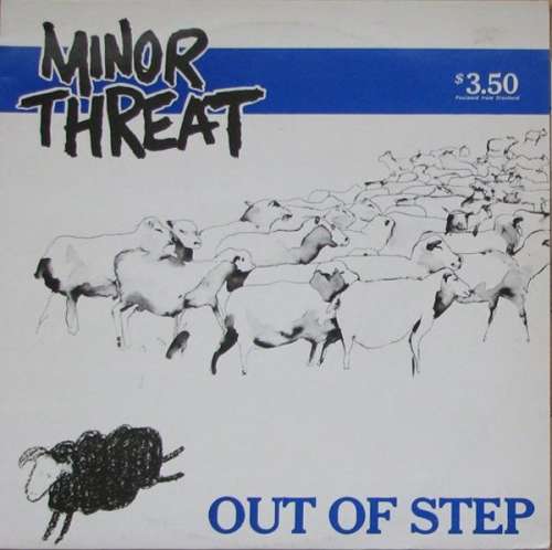 Cover Minor Threat - Out Of Step (12, EP, RM, RP, Rem) Schallplatten Ankauf