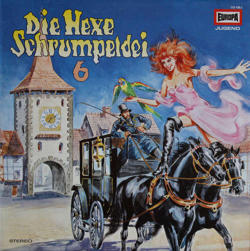 Cover Eberhard Alexander-Burgh - Die Hexe Schrumpeldei 6 Und Der Wilde Hexensabbat (LP) Schallplatten Ankauf
