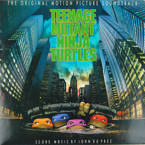 Cover Various / Score Music By John Du Prez - The Original Motion Picture Soundtrack Teenage Mutant Ninja Turtles (LP, Album) Schallplatten Ankauf