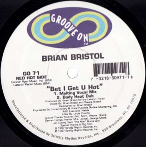 Cover Brian Bristol - Bet I Get U Hot (12) Schallplatten Ankauf