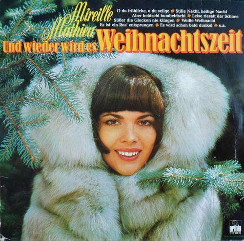 Cover Mireille Mathieu - Und Wieder Wird Es Weihnachtszeit (LP, Album) Schallplatten Ankauf