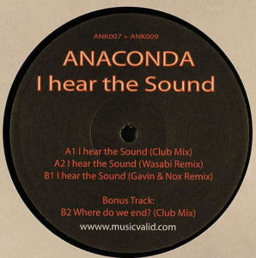 Cover Anaconda (4) - I Hear The Sound (12) Schallplatten Ankauf