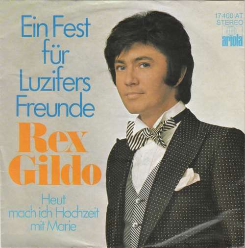 Cover Rex Gildo - Ein Fest Für Luzifers Freunde (7, Single) Schallplatten Ankauf