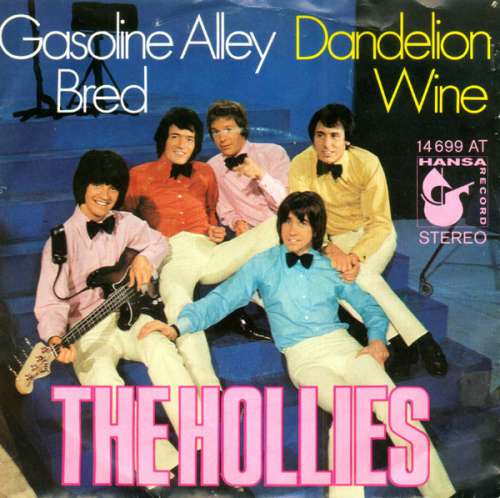 Cover The Hollies - Gasoline Alley Bred / Dandelion Wine (7, Single) Schallplatten Ankauf