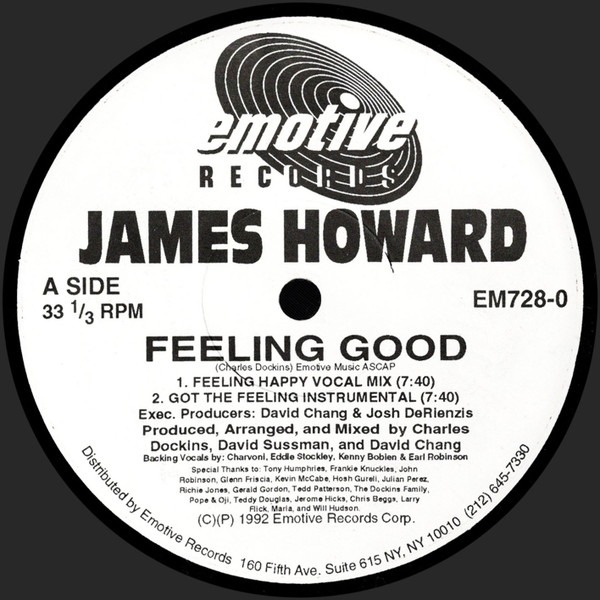 Cover James Howard - Feeling Good (12) Schallplatten Ankauf