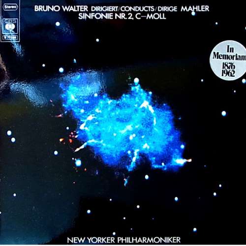 Cover Mahler*, Bruno Walter / New York Philharmonic* - Sinfonie Nr.2 C-Moll (2xLP, gat) Schallplatten Ankauf