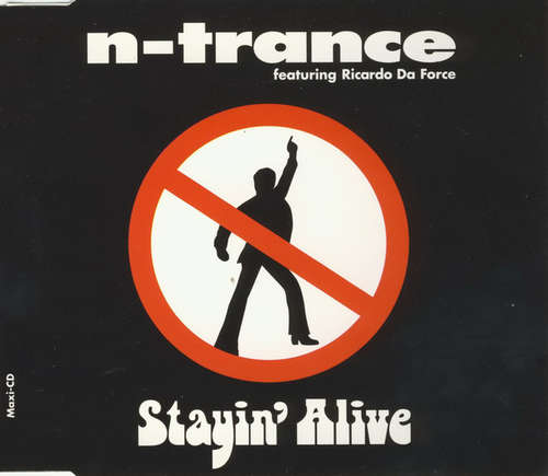 Cover N-Trance Feat. Ricardo Da Force - Stayin' Alive (CD, Maxi) Schallplatten Ankauf