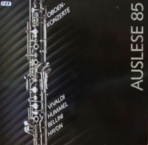 Cover Vivaldi*, Hummel*, Bellini*, Haydn*, Burkhard Glaetzner - Oboenkonzerte (Auslese 85) (LP) Schallplatten Ankauf