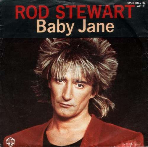 Cover Rod Stewart - Baby Jane (7, Single) Schallplatten Ankauf