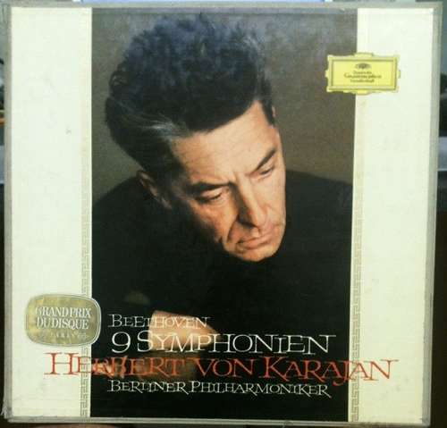 Cover Beethoven* – Herbert von Karajan, Berliner Philharmoniker - 9 Symphonien (8xLP, Num + Box) Schallplatten Ankauf