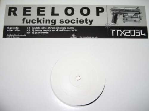Cover Reeloop - Fucking Society (12, Promo, W/Lbl) Schallplatten Ankauf