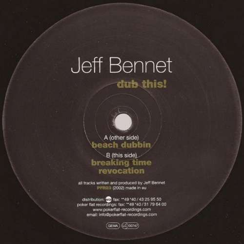 Cover Jeff Bennet* - Dub This! (12) Schallplatten Ankauf