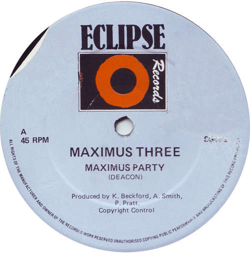 Cover Maximus Three* - Maximus Party (12) Schallplatten Ankauf