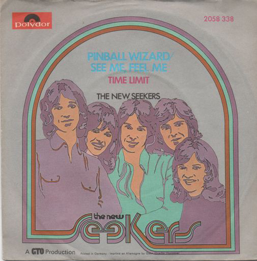 Cover The New Seekers - Pinball Wizard / See Me, Feel Me (7, Single) Schallplatten Ankauf