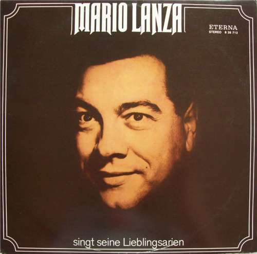 Cover Mario Lanza - Mario Lanza Singt Seine Lieblingsarien (LP, Comp) Schallplatten Ankauf