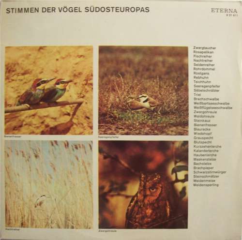 Cover No Artist - Stimmen Der Vögel Südosteuropas (LP, Album) Schallplatten Ankauf
