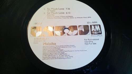 Cover Malaika - So Much Love (2x12, Promo, Gat) Schallplatten Ankauf