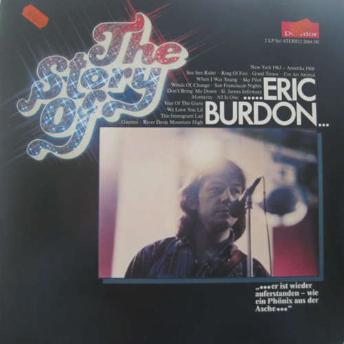 Cover Eric Burdon - The Story Of Eric Burdon (2xLP, Comp) Schallplatten Ankauf
