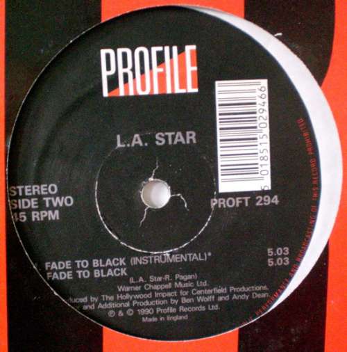 Cover L.A. Star - Fade To Black (12) Schallplatten Ankauf