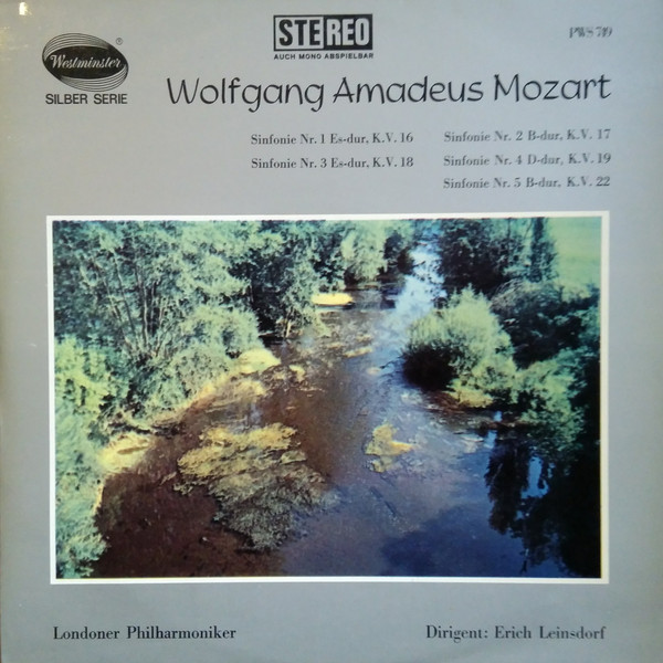 Cover Wolfgang Amadeus Mozart / Londoner Philharmoniker*, Erich Leinsdorf - Wolfgang Amadeus Mozart (LP) Schallplatten Ankauf