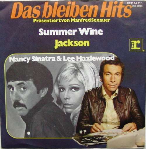 Cover Nancy Sinatra & Lee Hazlewood - Summer Wine / Jackson (7, Single) Schallplatten Ankauf